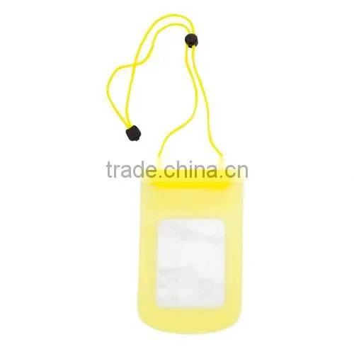 Waterproof beach purse with head string phone bag
