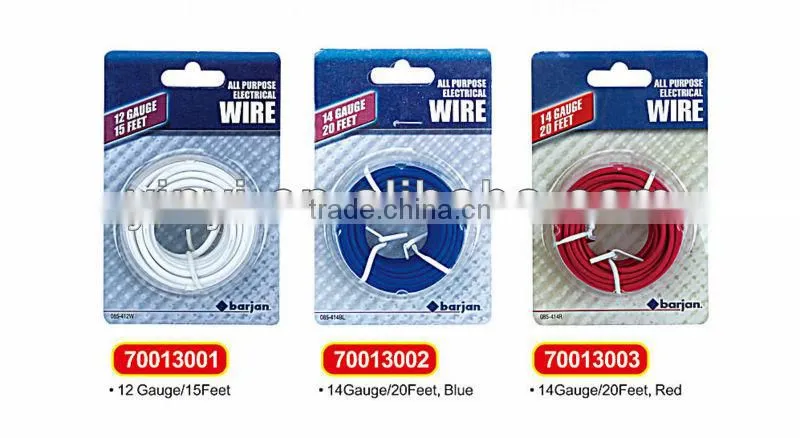 14-gauge All Purpose Electrical Wire-blue spool