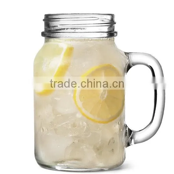 China Factory Mason Ice Cream Jar Glasses 20oz 568ml