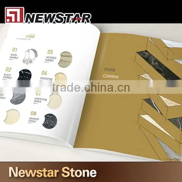 NewStar marble catalogue brochure design book printing china