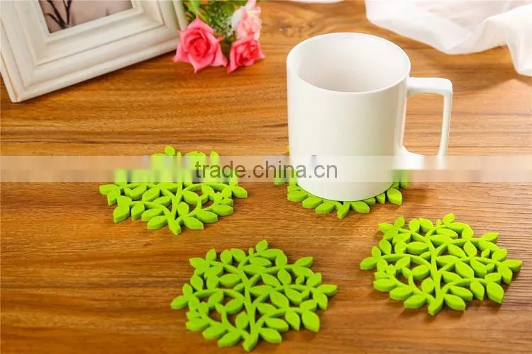 heat resistant felt coaster