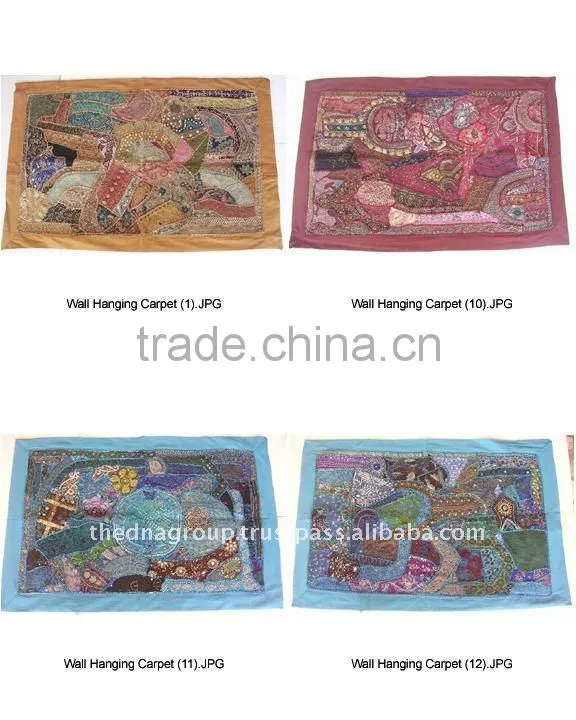 sewing patchwork wall hangings tapestry