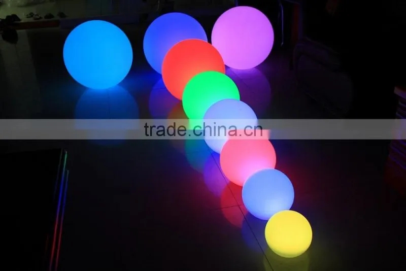 rechargeable LED light ball, LED luminous ball light for outdoor using