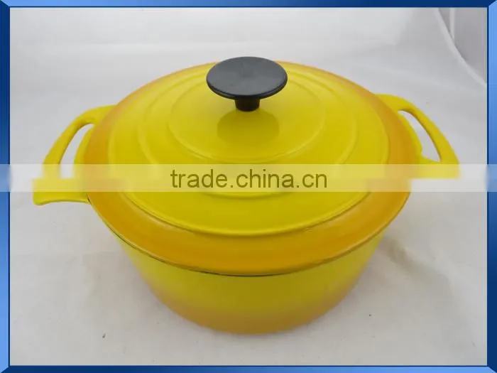 Cast iron kitchenware enamel