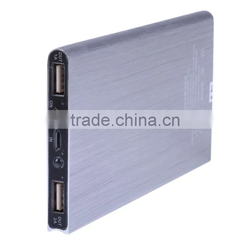 New products in 2016 3 usb port power bank h0tn3 cartoon power bank