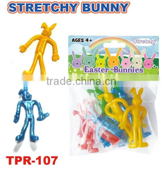 Promotional Soft Stretchy Bunny Toys for Kids