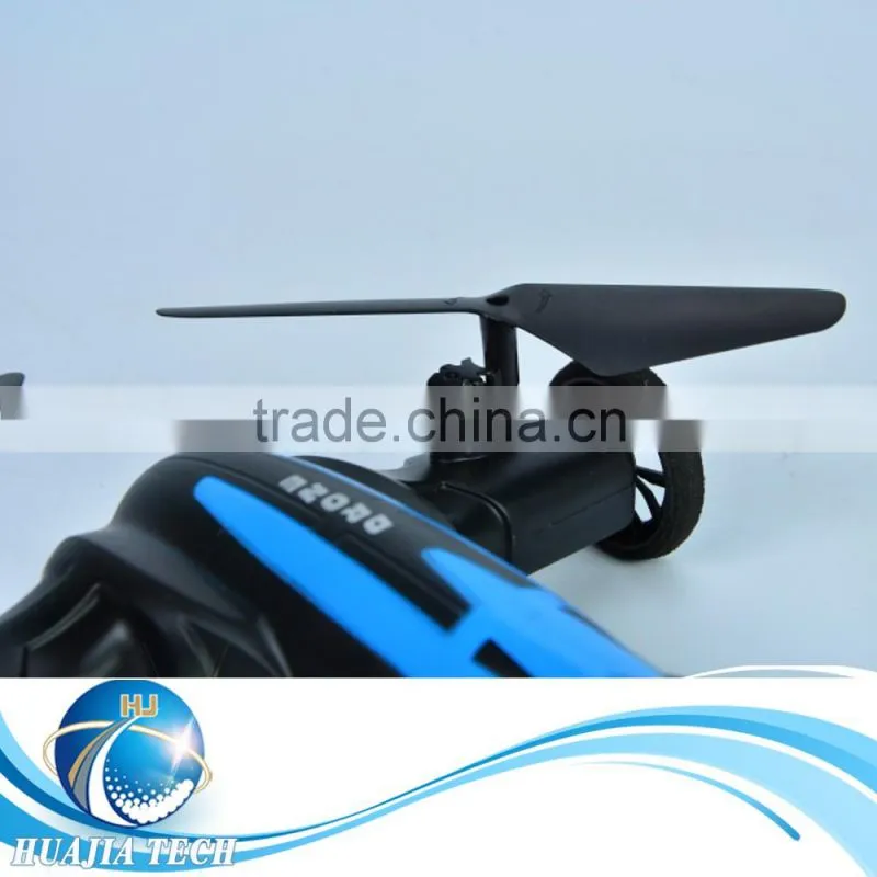 2 in 1,2.4G Multi-Functional RC Toys,RC Quadcopter & 4WD Stunt High Speed Racing Car