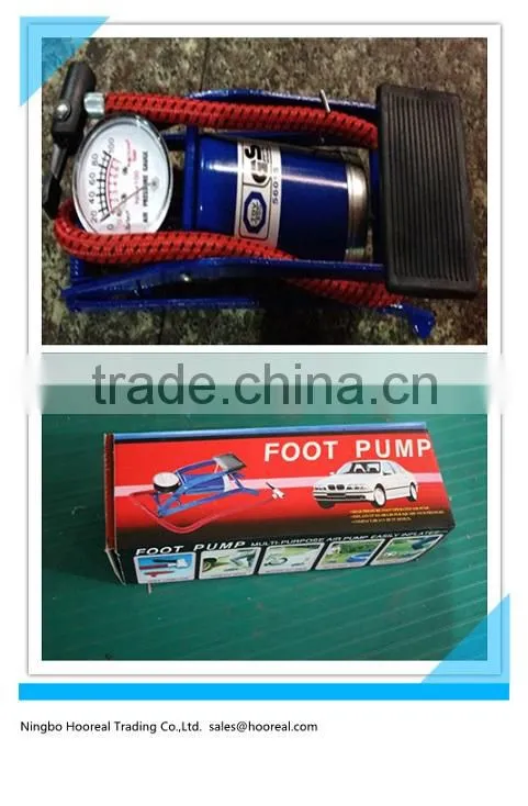 New Bicycle Bike Foot Operated Tire Pump Inflator Basketball Power Air Mattress Ball With CE Certificate