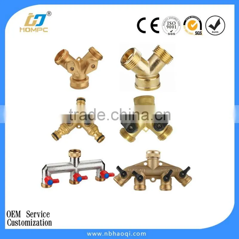 2-way splitter garden hose connector