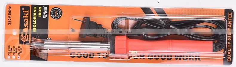 AK-9038 home use stainless steel soldering iron 30W/40W/60W