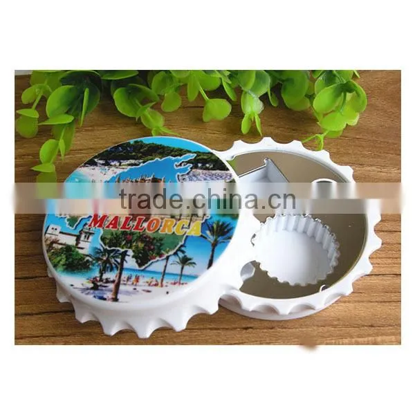 Cap Shaped Fridge Magnet Bottle Opener/Hot Sale Creative Beer Bottle Opener/Bottle Opener