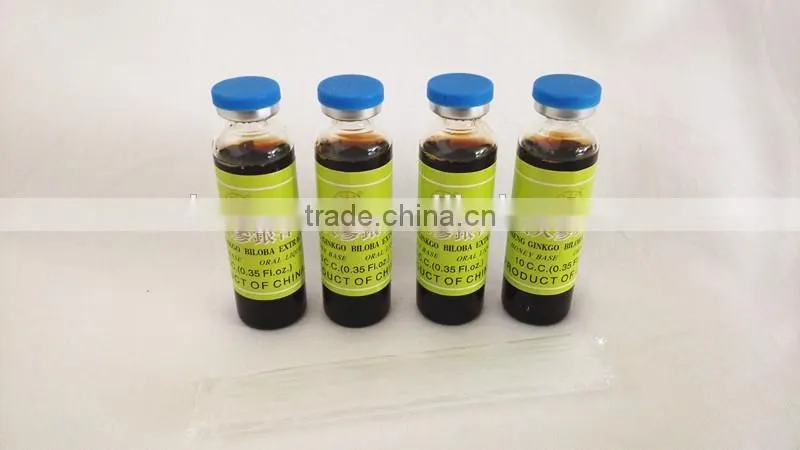 Ginseng ginkgo biloba extract oral liquid ,ginseng ginkgo liquid for brain