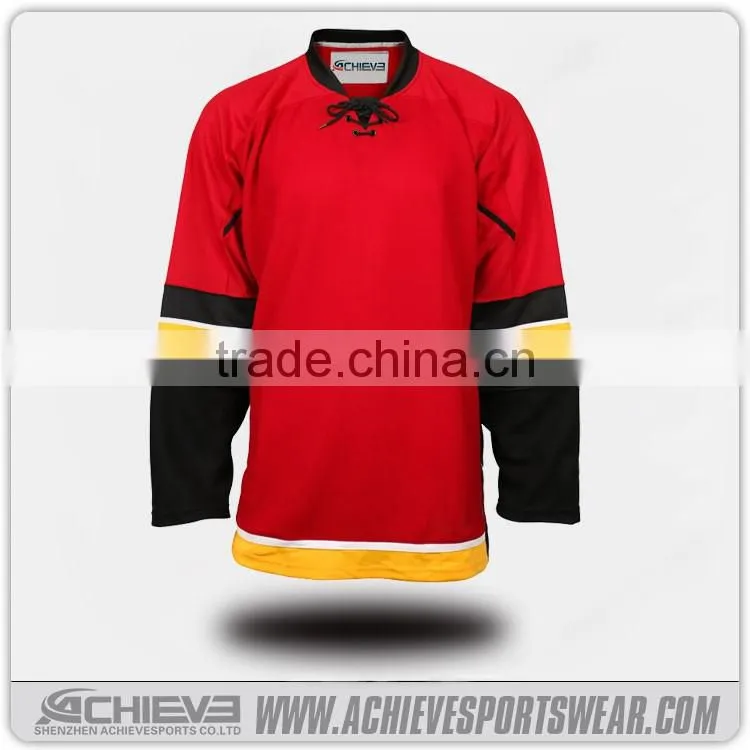 custom game practice sublimated hockey jerseys club training hockey shorts socks polyester bespoke hockey hoodies