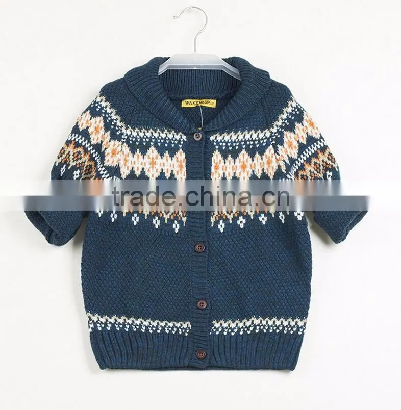 Spring Winter Little Grils Sweater Kids Knitted Sweater With Button Children Knit Pullover Sweaters