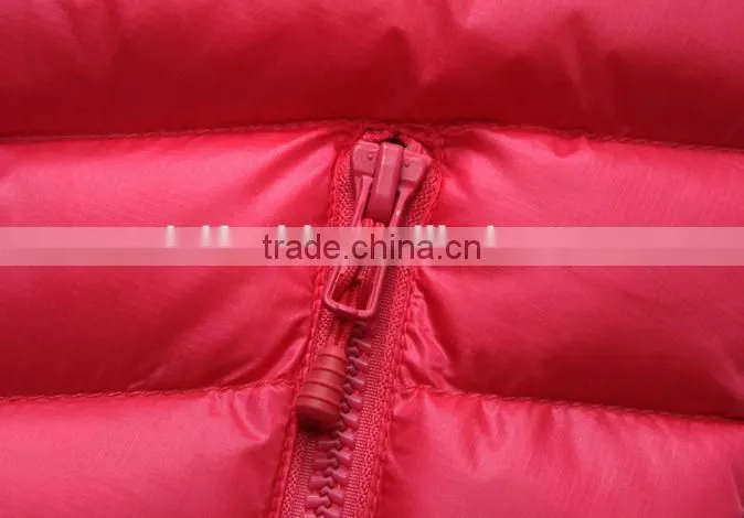 customize fashion women hoody winter warm down jacket/lovers' ladies nylon down feather coat