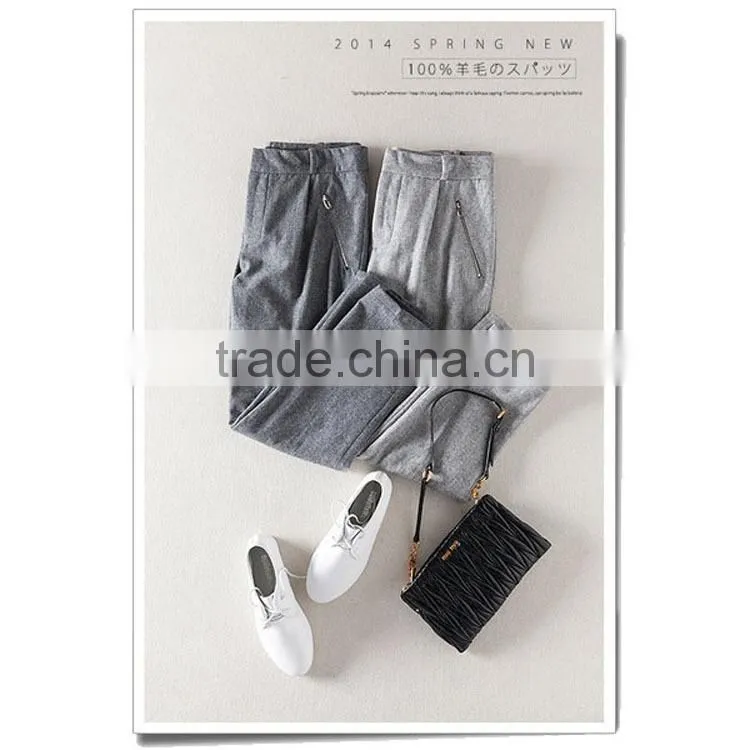 Merino wool women pants, custom jogger pants