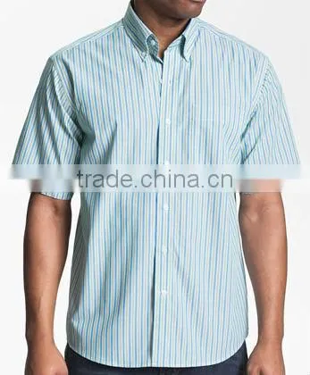 2013 latest style casual plaid shirts designs for men