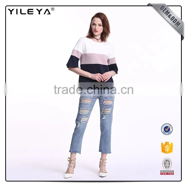 Hot girl jeans stylish pants types,jeans pants factory for women,latest design denim jeans pants