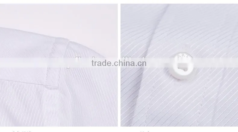 Classic italian bamboo solid color business formal men's shirt with good offer