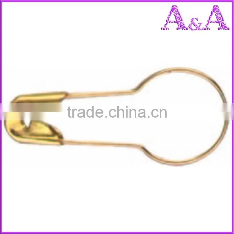 wholesale plating steel hang tag safety pin