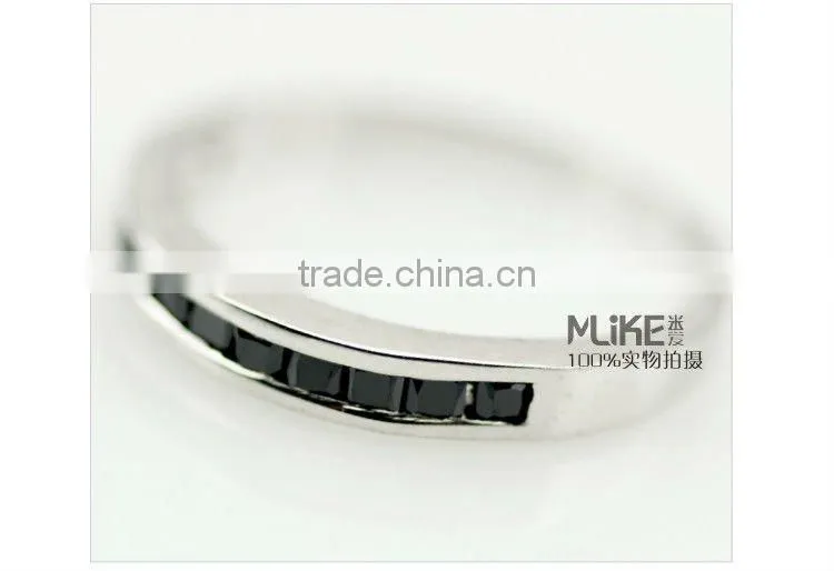 Crystal 925 Sterling silver ring M4003