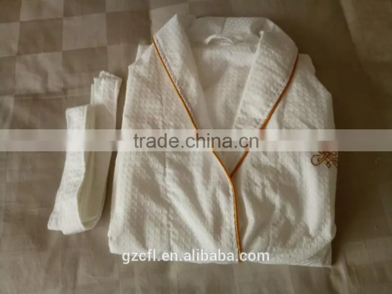 100% Cotton Hotel Kimono Bath Robe