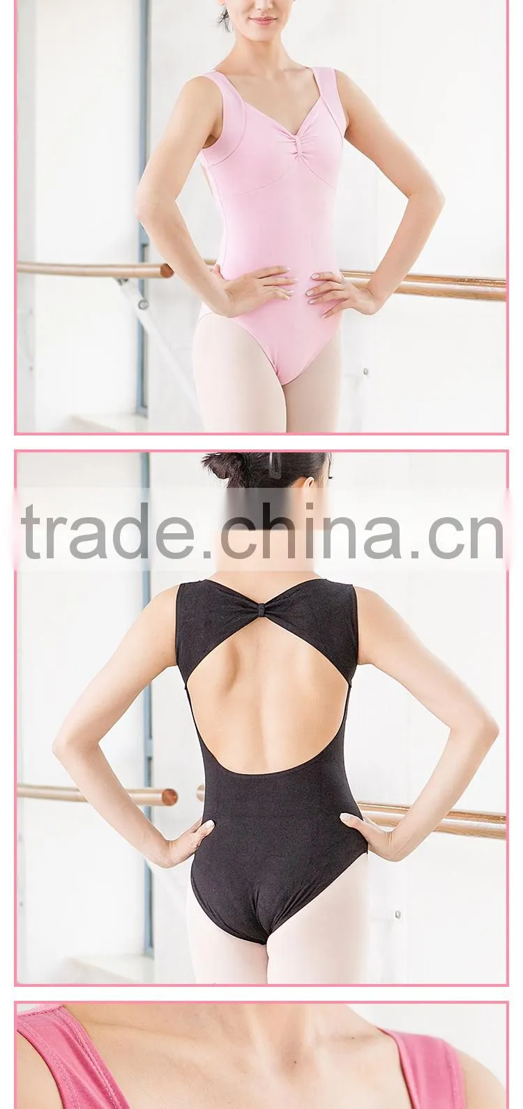 Ballet Leotard For Women High Quality Cotton Ballet Dancing Costume Professional Adult Gymnastics Leotard