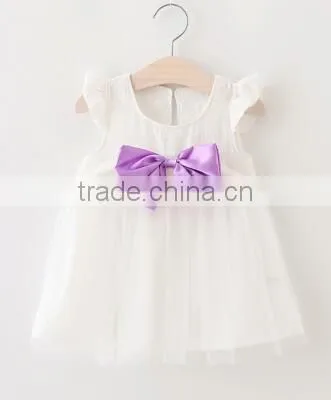 Summer Girls Dress Fashion Style Kids Dress Flowers Print for Baby Dress Girls