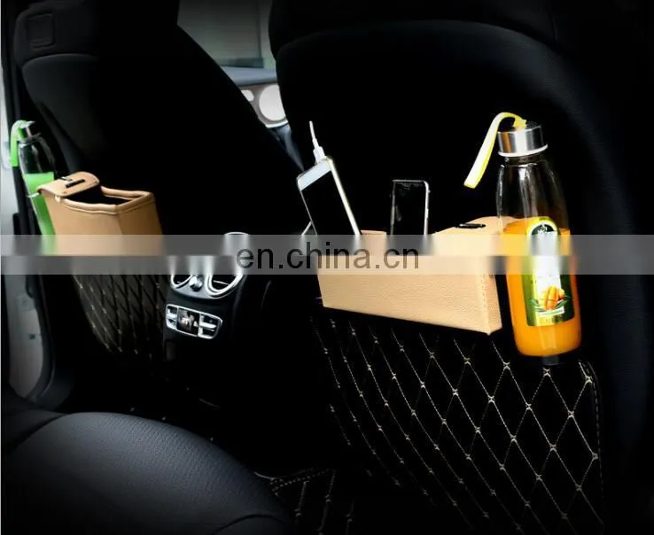 Car Seat Gap Filler Organizer Coin Side Pocket Car Organizer with Cup Holder