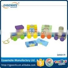 New style colorful wooden toy car assembly kit toys