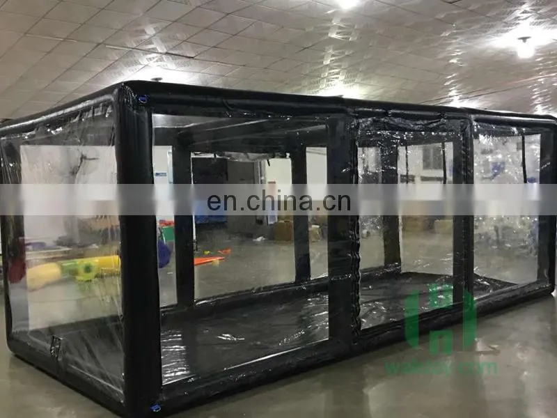 car garage inflatable tent,inflatable cube tent, giant inflatable garage bubble tent for sale