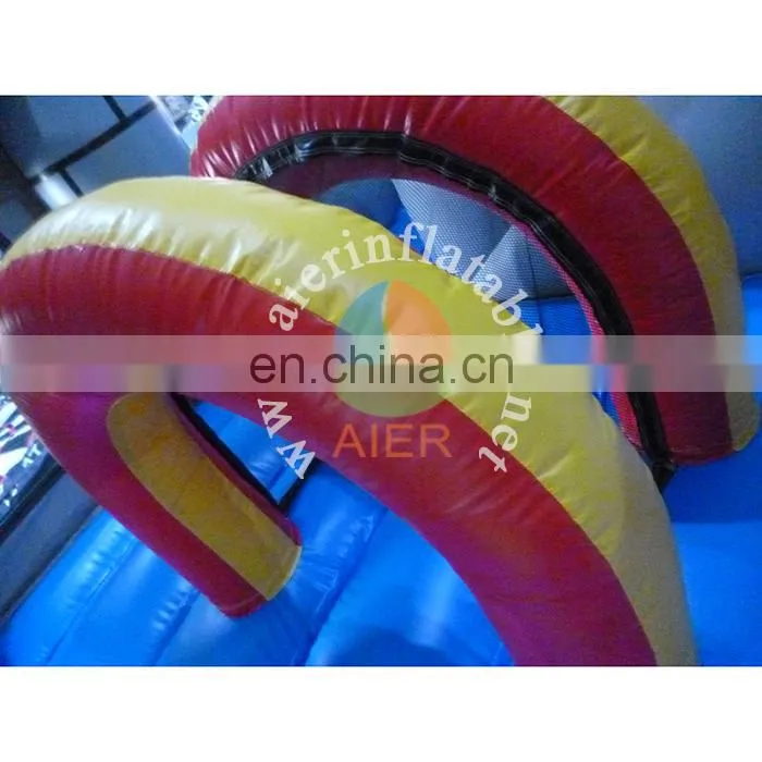 Latest design castle inflatable cheap dinosaur gray jumping bouncer inflatable castle house for sale