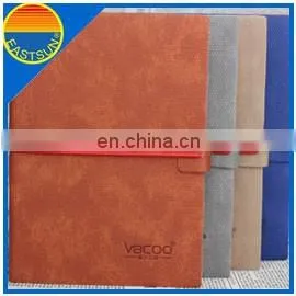 Logo printed PU cover notepad