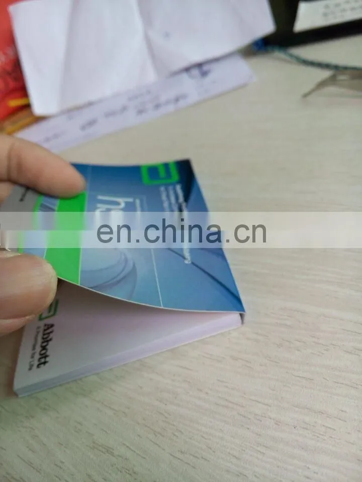 different letter shaped sticky notes pad