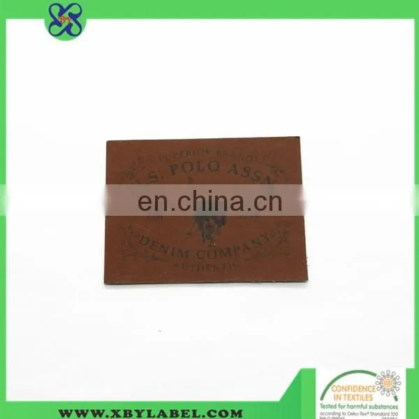 Jeans leather patches/ rubber badge silicone patch
