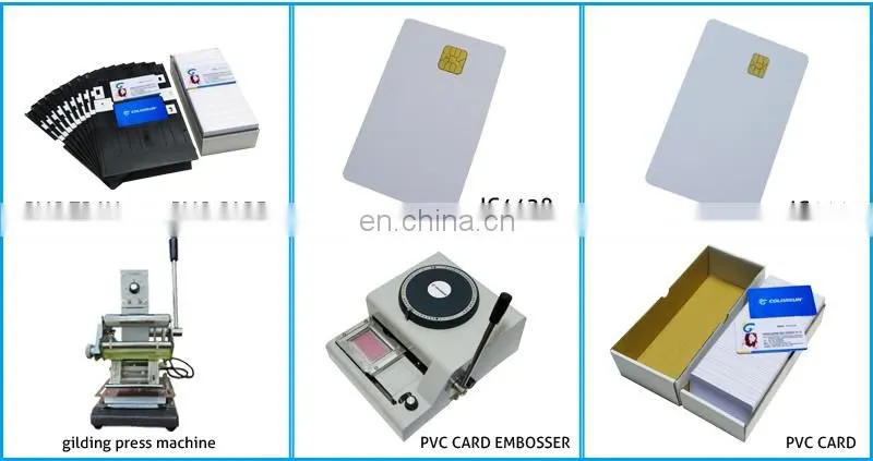 Manufacture Provide Inkjet PVC White Card for business card /name card