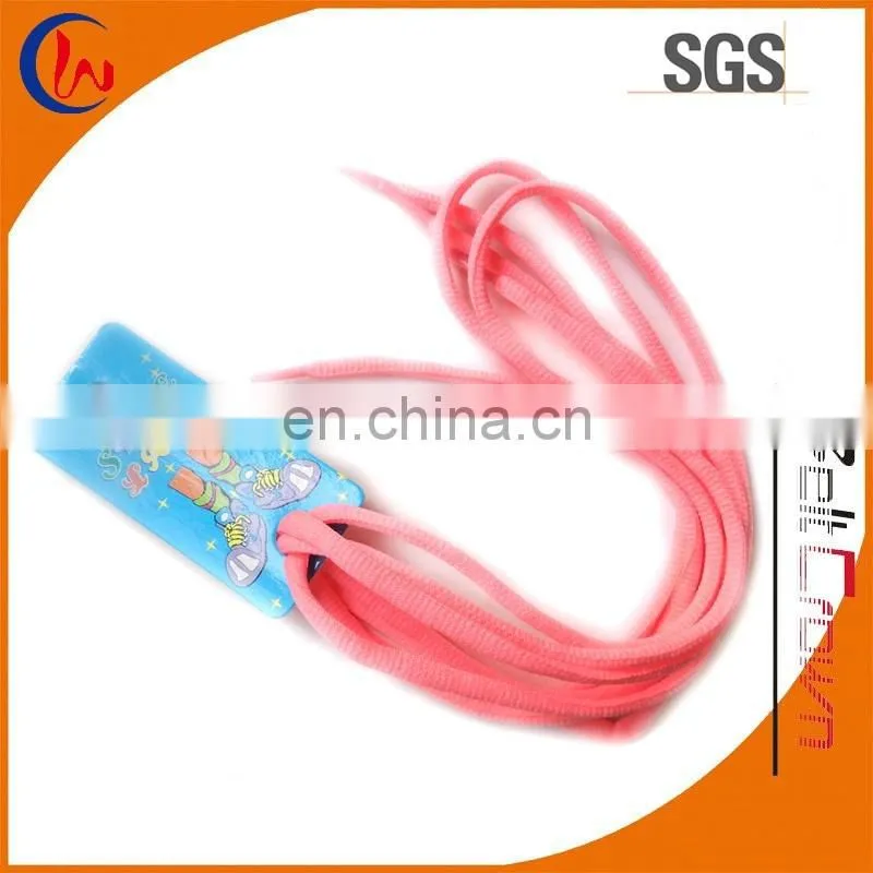 Hot selling polyester oval shoelace string
