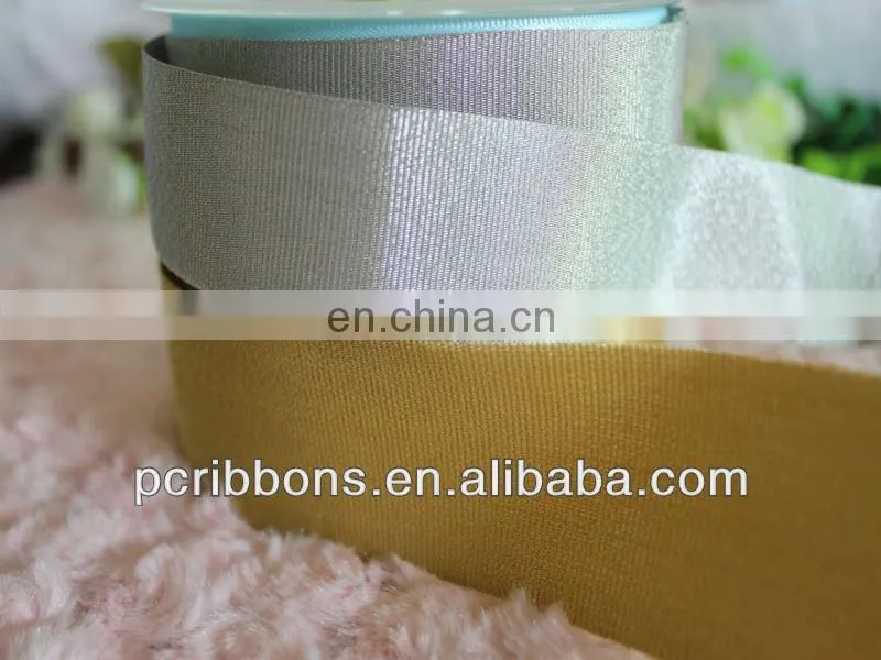 Gold glitter metallic ribbon