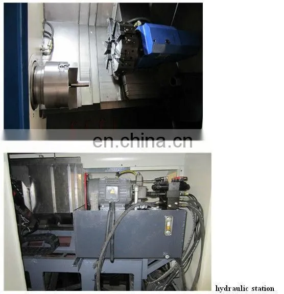slant bed cnc lathe/cnc lathe milling machine
