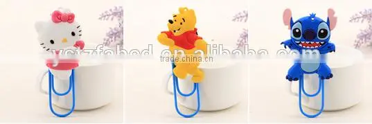 2016 Cutest hot sale silicone book page marker/empty solid makers
