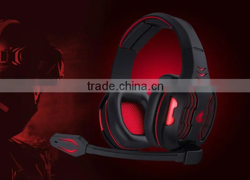 huge size earmuff 2016 hifi bass driver gaming headset like ture war