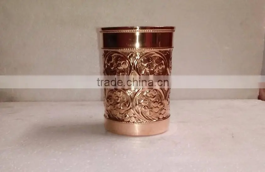 Copper Moscow Mule Mug With Engraved Custom Logo
