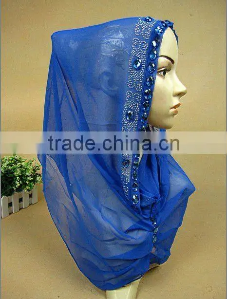 A423 Vogue Fashion Senior chiffon 39*54cm scarf HIJAB
