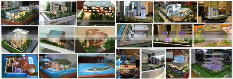 Architectural miniature model with cad drawing, model making company