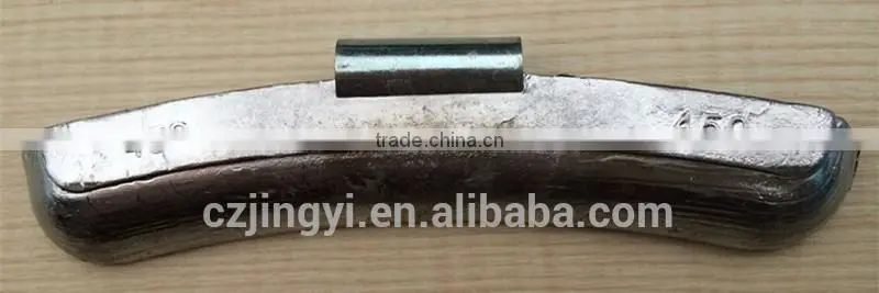 Pb lead clip on wheel weight for big bus in hot sale 450g