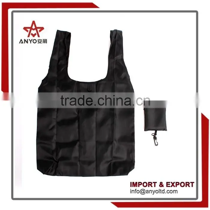 Customize service acceptable foldable polyester shopping bag