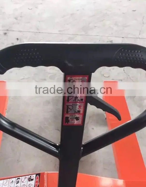 Best quality 2.5T AC pump hand pallet truck price