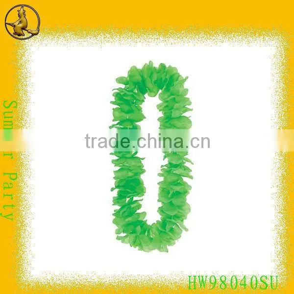 Polyester Hawaii Flower Lei/ Fashion Purple Hawaii Flower Necklaces