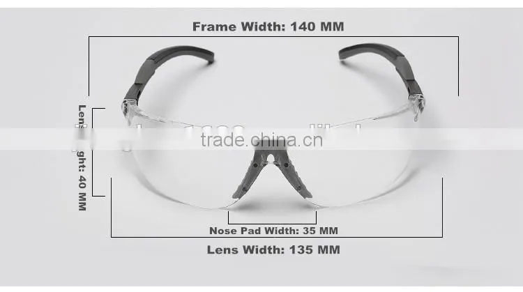 2016 new fashion shipping from china onion googles optical industrial safety eye glasses