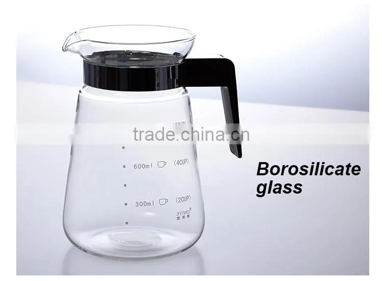 made in China BPA free promotion economic water pot water jug heat insulation glass water pot